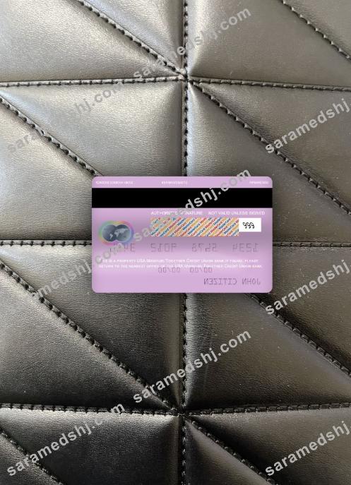 USA Missouri Together Credit Union bank mastercard photolook back